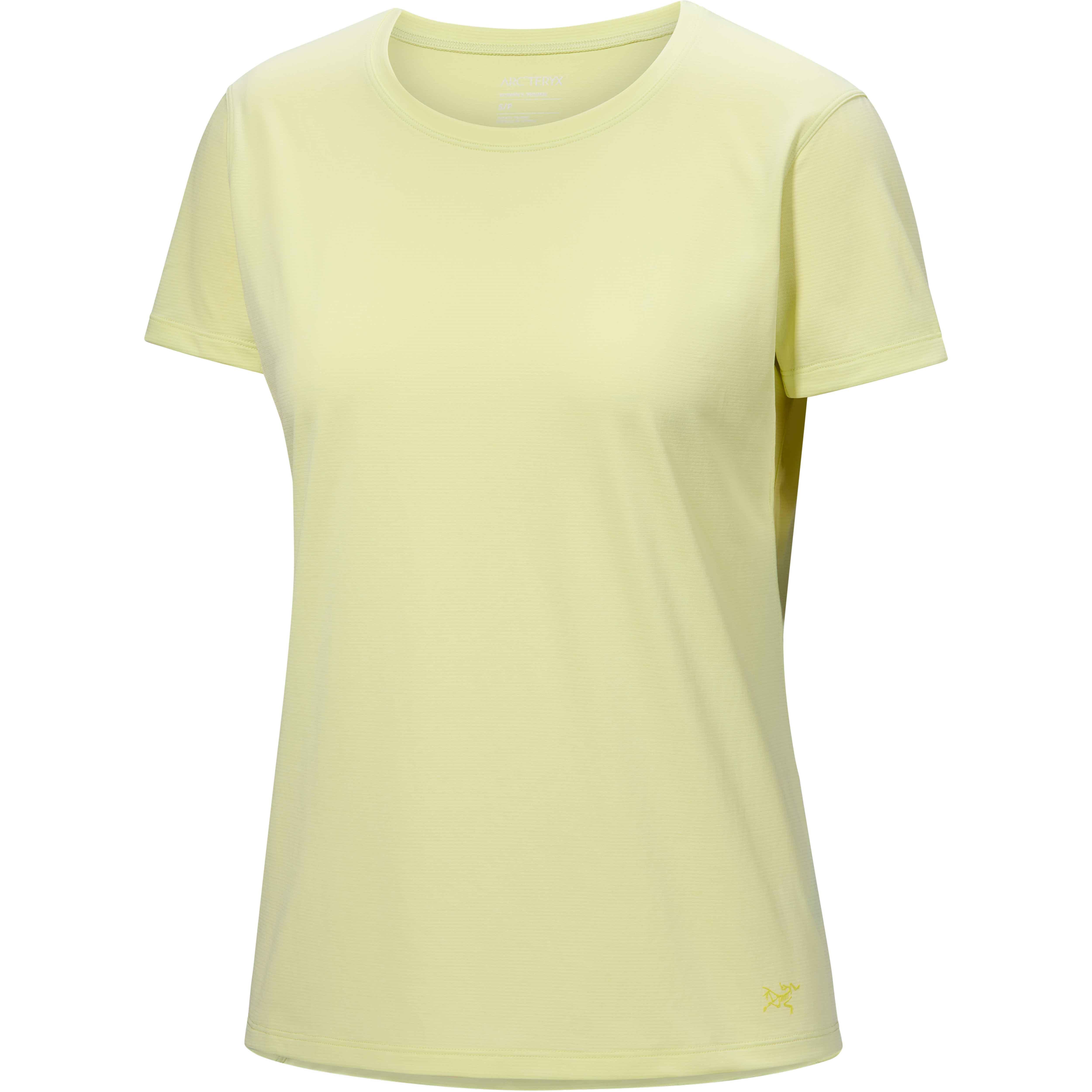 Arcteryx Taema Crew Short Sleeve Shirt Women's in Ray Heather